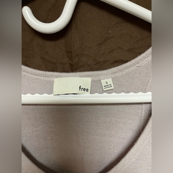 Aritzia Foundation Tank Loose Fit Soft Size Small Women’s US Very Light Grey - Picture 5 of 6